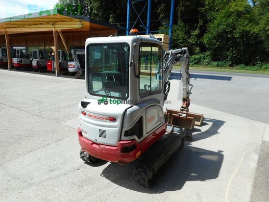 Excavadora - Takeuchi - tb 225 mit powertilt + 3 löffel ( 2.400 kg )
