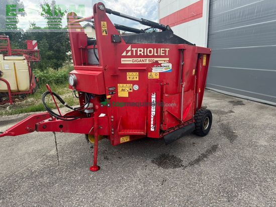 Remolqu esparcidor - Trioliet - trioliet futtermischwagen gigant 500