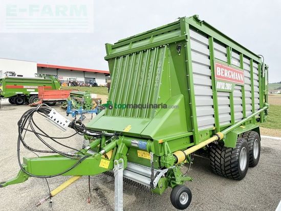 Cinta transportadora de forraje - Bergmann - royal 280 s ladewagen