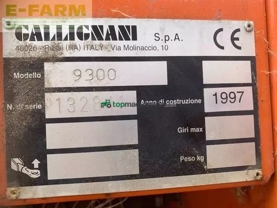 Empacadora gigant - Gallignani - 9300