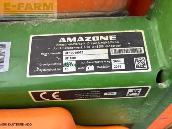 Atomizador - Amazone - uf twin 2801