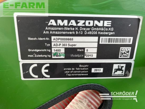 Sembradora - Amazone - kg 3000 special / ad-p 303 super