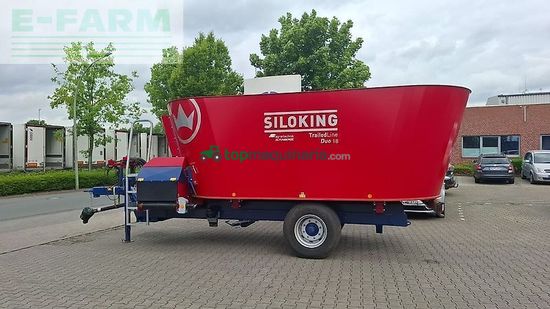 Remolqu esparcidor - Siloking - duo 18 t