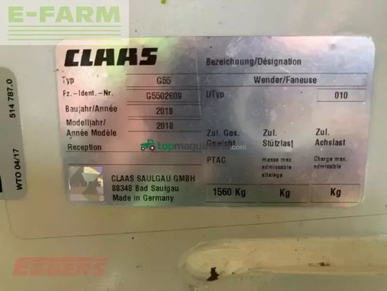 Henificador - Claas - volto 1100