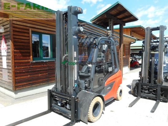 Elevadora - Linde - h30d-01 ( deutz motor ) triplex + vollausstattun