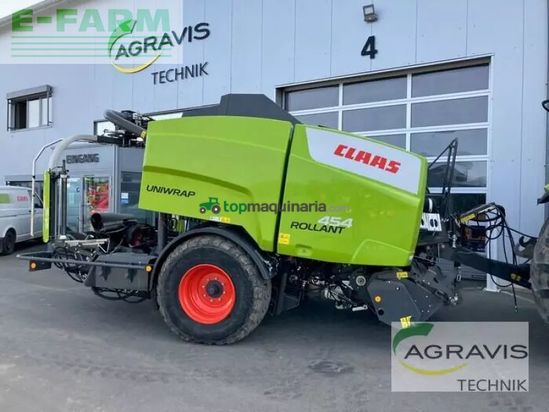 Empacadora gigant - Claas - rollant 454 rc uniwrap