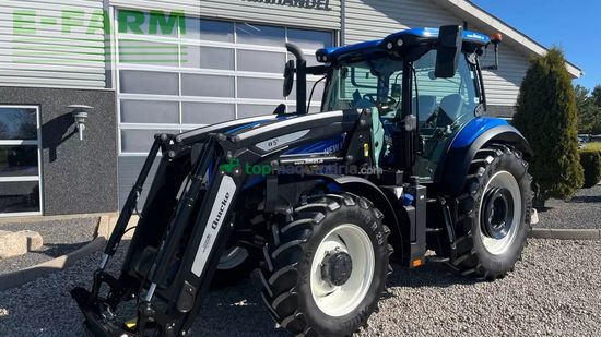 Tractor agrícola - New Holland - t6.145 ac med frontlæsser