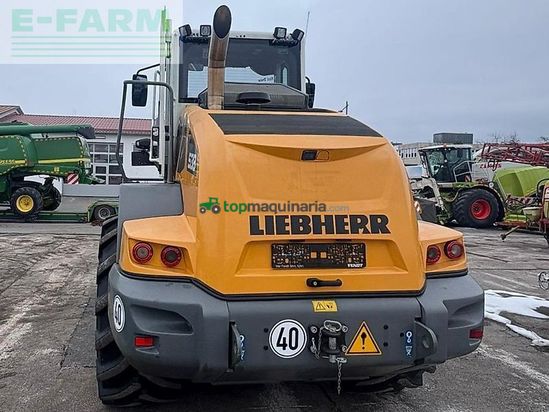 Minicargadora - Liebherr - l526 40km/h mit hochkippschaufel