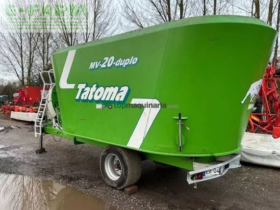 Remolqu esparcidor - Tatoma - mv20 duplo