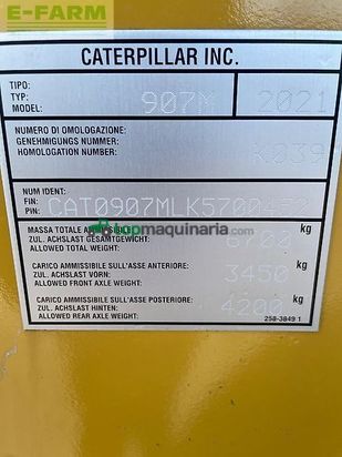 Minicargadora - Caterpillar - 907m