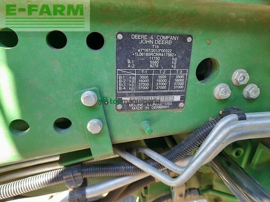 Tractor agrícola - John Deere - 6r185