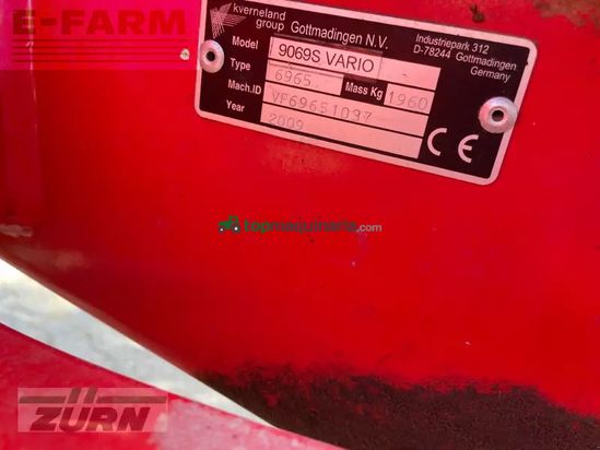 Rastrillo - Kverneland - taarup 9090 s variomat