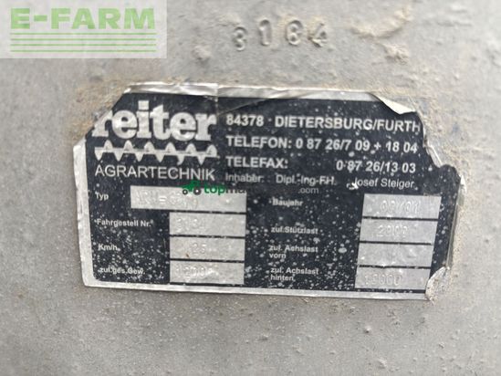 Cisterna -  - reiter polyester pumpfass 1000 liter