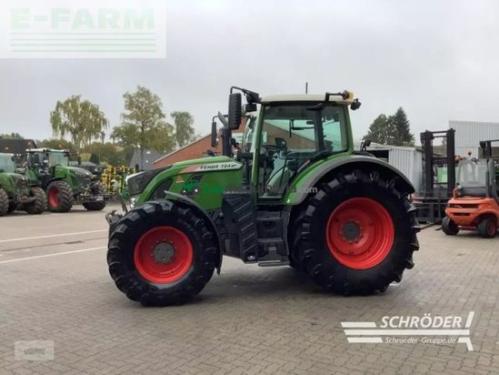 Tractor agrícola - Fendt - 724 vario s4 profi plus