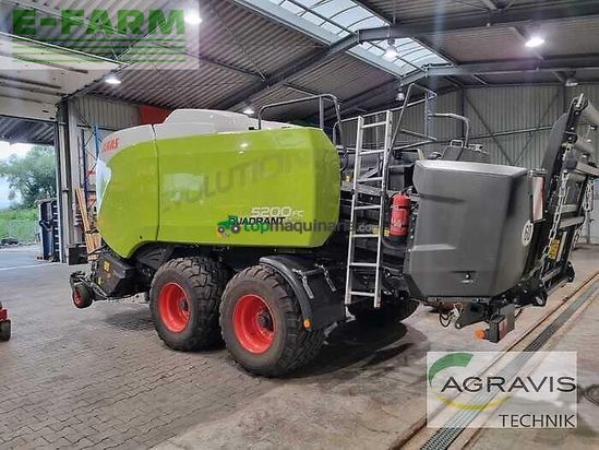 Empacadora gigant - Claas - quadrant 5200 evolution fc tandem