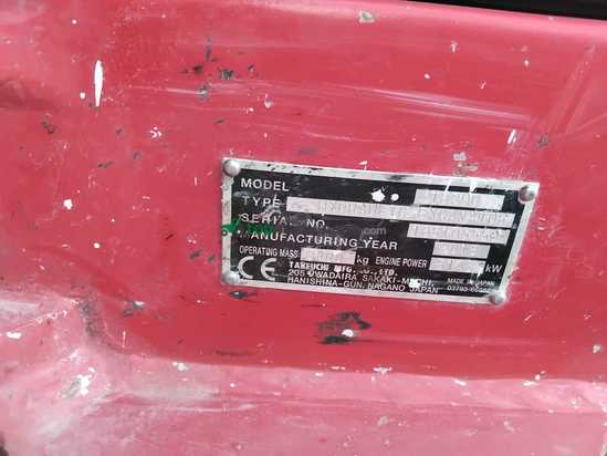 Miniexcavadora TAKEUCHI TB290