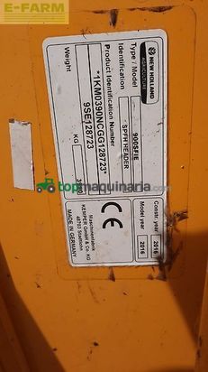 Cabezal - New Holland - 90 sfi / kemper maisgebiss 390