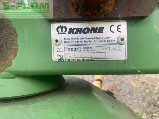 Henificador - Krone - kw 5.50