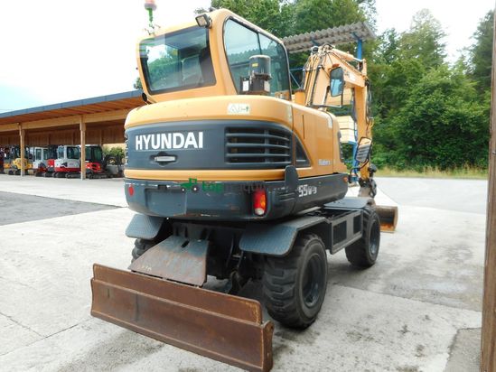Excavadora - Hyundai - robex 55 w-9 ( 5.560kg ) powertilt + straßenzula