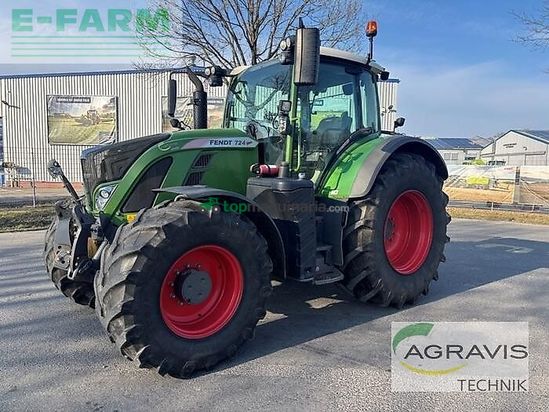 Tractor agrícola - Fendt - 724 vario s4 profi plus