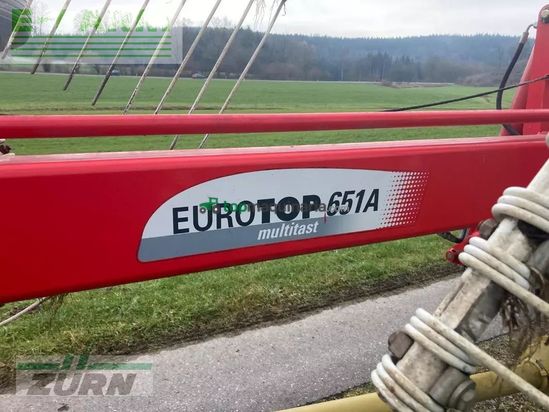 Rastrillo - Pöttinger - eurotop 651 a multitast