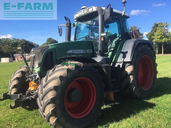 Tractor agrícola - Fendt - 820 *gps lenksystem*