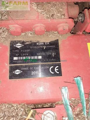 Cortacésped manual - Kuhn - fc 313 f