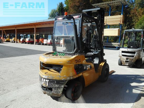 Elevadora - Caterpillar - dp30n triplex 5,97 meter + ss + ls + halbkab.