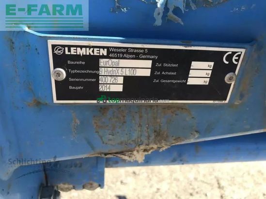 Arado - Lemken - europal 9 hydrix