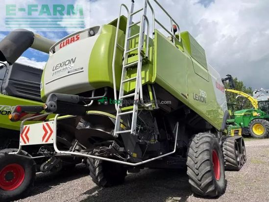Cosechadora de Cereal - Claas - lexion 760 terra trac