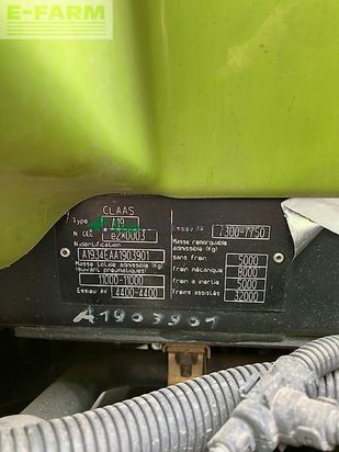 Tractor agrícola - Claas - arion 640 cebis CEBIS