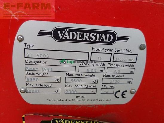 Sembradora - Väderstad - spirit 600