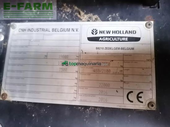 Cosechadora de Cereal - New Holland - fr650