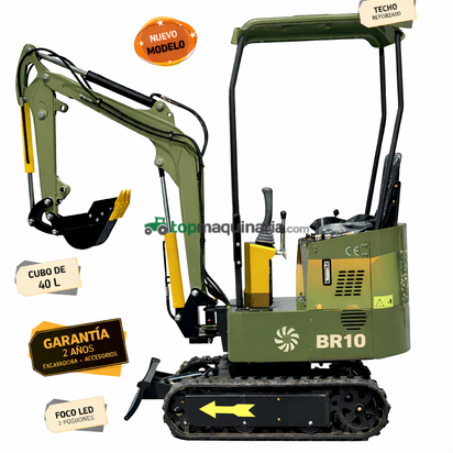 Retroexcavadora - Retroescavadora Mini BR10