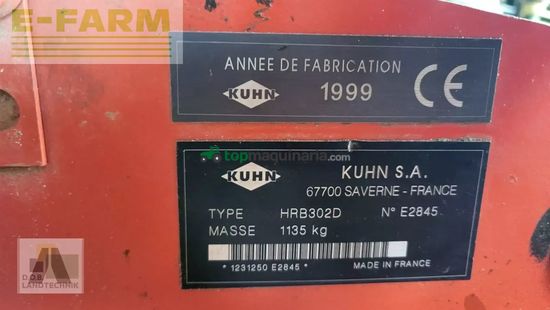 Combinado de siembra - Amazone - hrb302d mit amazone d8/30 spezial