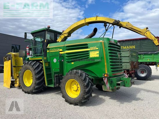Cosechadora de Cereal - John Deere - 7400 + 360 + 630b / kein 7450 7480