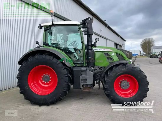 Tractor agrícola - Fendt - 724 s4 profi plus