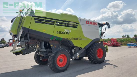Cosechadora de Cereal - Claas - lexion 750 (stage iv)