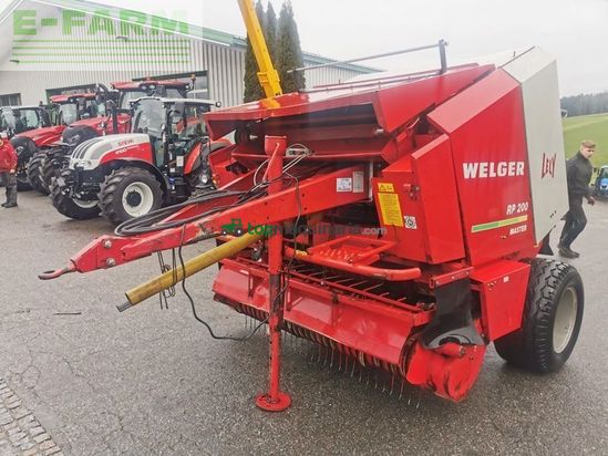 Empacadora gigant - Welger - rp 200 master rundballenpresse