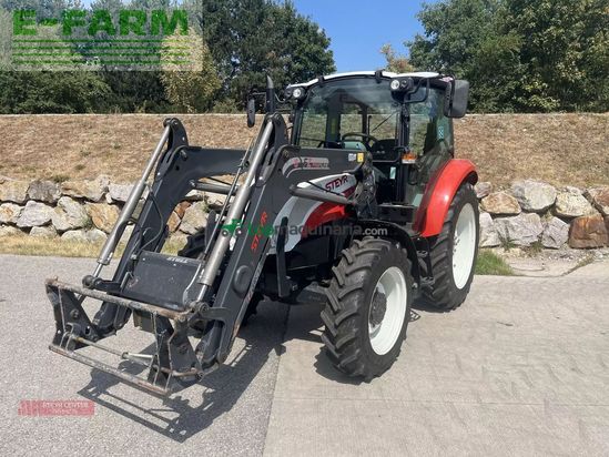 Tractor agrícola - Steyr - kompakt s 4065 mit stoll frontlader