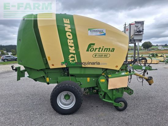 Empacadora gigant - Krone - fortima v 1500 mc