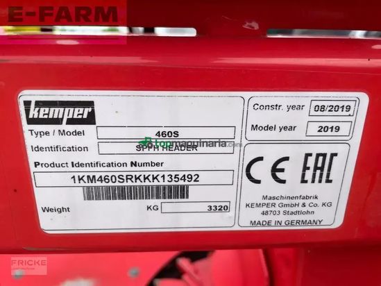 Cosechadora de Cereal - Fendt - katana 650