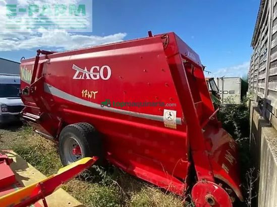 Remolqu esparcidor - Zago - king 17 wt