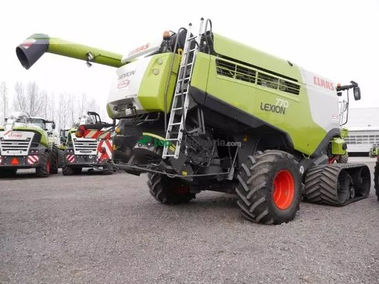Cosechadora de Cereal - Claas - lexion 770 terra trac