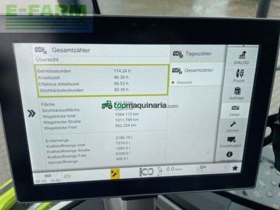 Cosechadora de Cereal - Claas - lexion 8600 tt e5