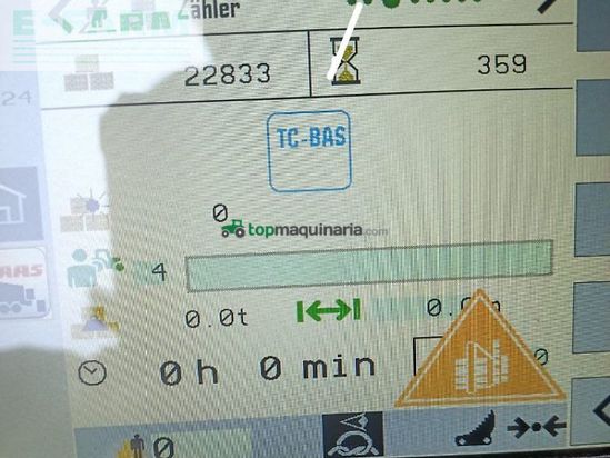 Empacadora gigant - Claas - quadrant 5200 fc