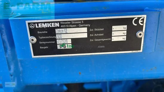 Combinado de siembra - Lemken - zirkon 12/300 saphir 8/300