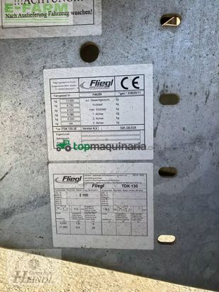 Volquet - Fliegl - tdk 130 fox