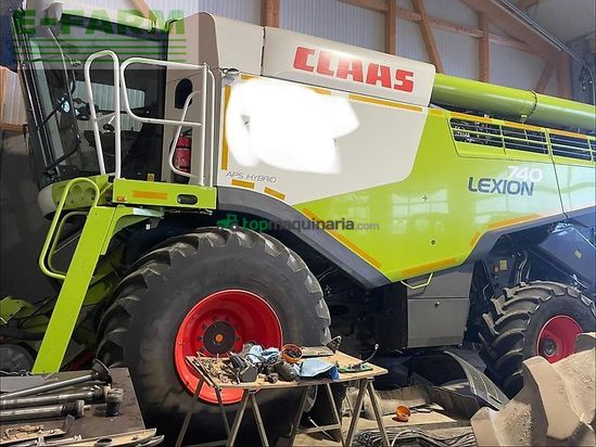 Cosechadora de Cereal - Claas - lexion 740
