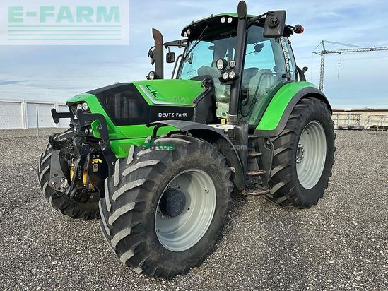 Tractor agrícola - Deutz-Fahr - 6190ttv fh+fzw+fl konsolen stoll